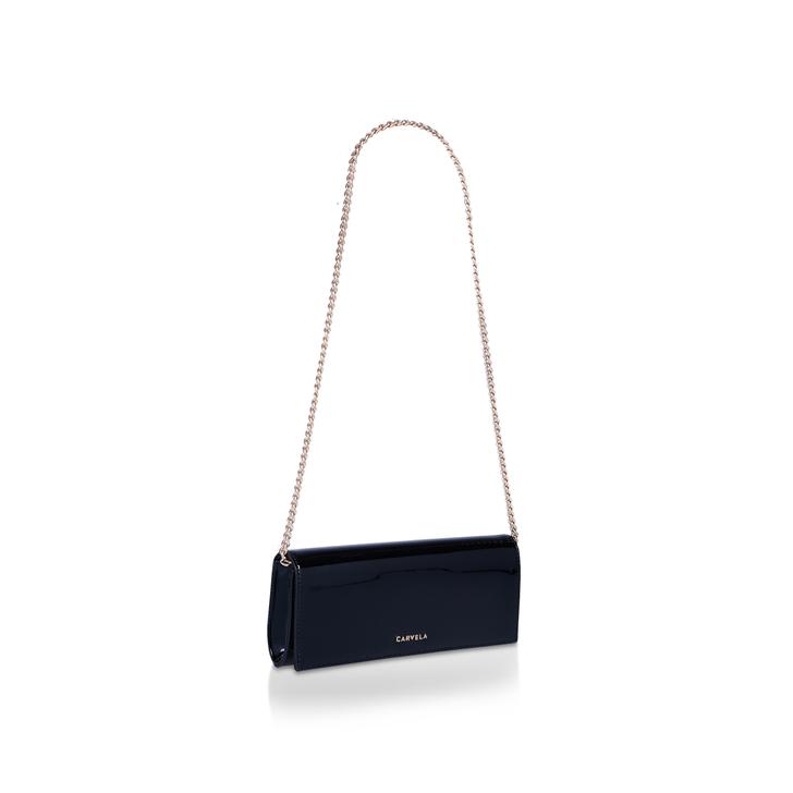 carvela white clutch bag
